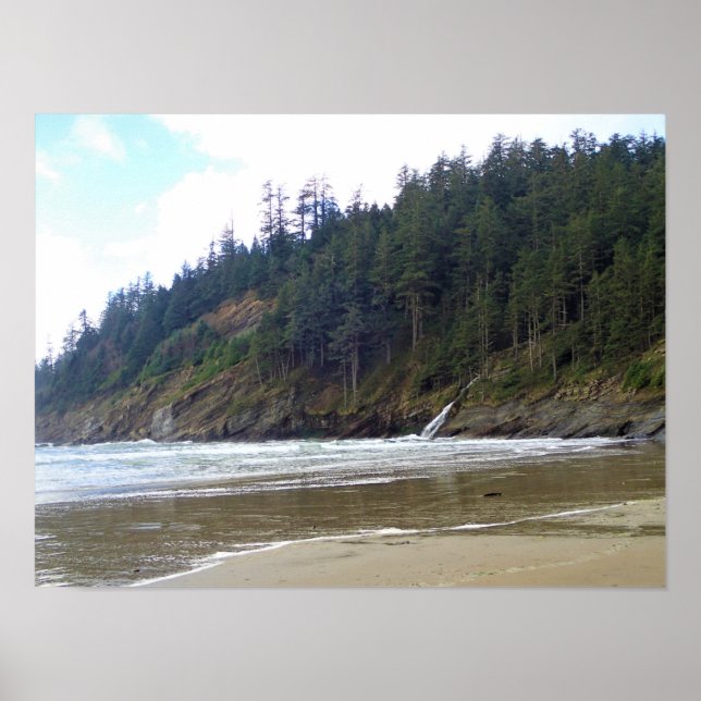 Affiche Oswald West State Park, Oregon Coast (Devant)
