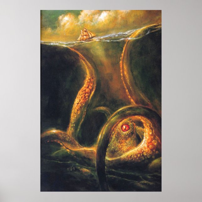 Affiche Otopus monstre (Devant)
