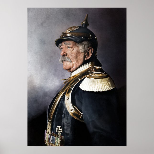 Affiche Otto von Bismarck 1894 Colorisé (Devant)