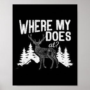 Affiche Où Est Mon Travail À Funny Saison De Chasse Aux Ce