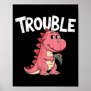Affiche Où je vais, les ennuis suivent Je suis des ennuis