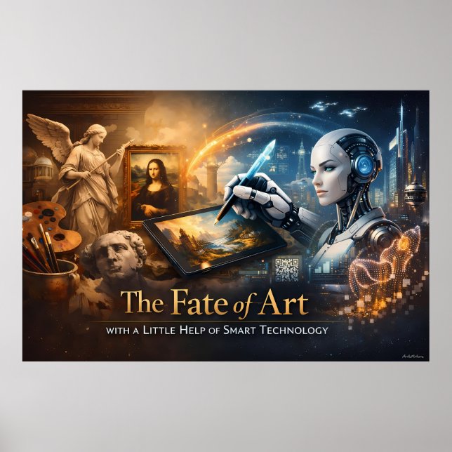Affiche Où la vision classique rencontre l'affiche du futu (Devant)