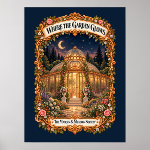 Affiche Où le jardin rayonne