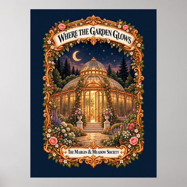Affiche Où le jardin rayonne (Devant)