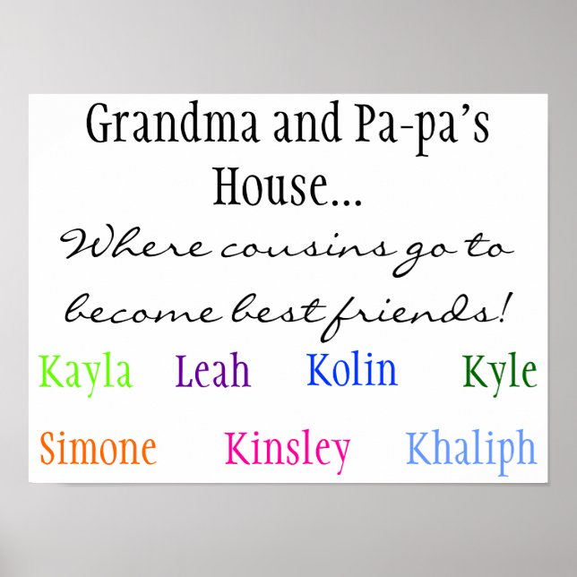 Affiche Où les cousins vont devenir les meilleurs amis !,  (Devant)