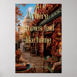 Affiche Où les histoires se sentent comme à la maison Libr