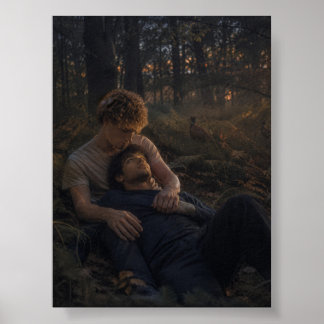 Affiche Où nous nous couchons | Projet d'art gay