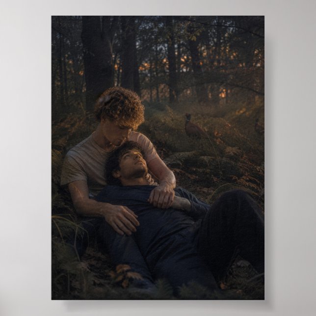 Affiche Où nous nous couchons | Projet d'art gay (Devant)