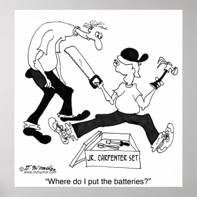 Affiche Où Puis-Je Mettre Les Batteries ? (Devant)