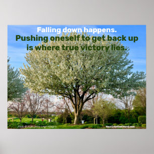 Affiche Où Se Trouve La Vraie Victoire.