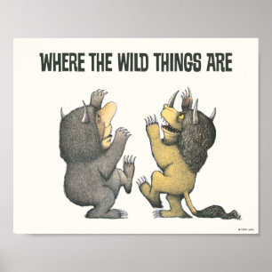 Affiche Où sont les bêtes féroces Wild Things