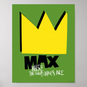 Affiche Où sont les choses sauvages Max. & Couronne