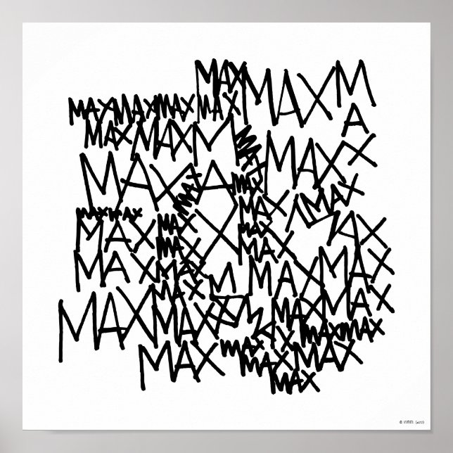 Affiche Où sont les choses sauvages | Max répété (Devant)