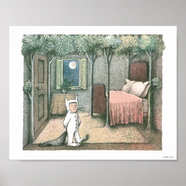 Affiche Où Sont Les Choses Sauvages | Scène 3 (Devant)