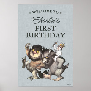 Affiche Où sont les monstres 1er Anniversaire