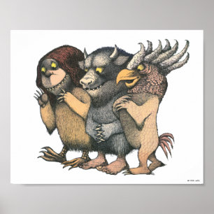 Affiche Où sont les monstres   Créatures