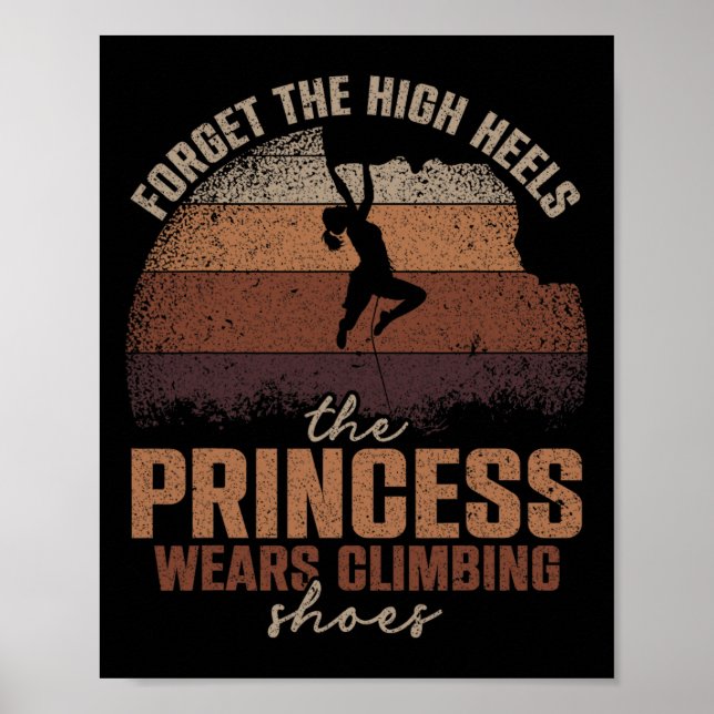 Affiche Oubliez les talons hauts, la princesse porte des c (Devant)