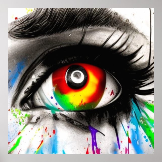 Affiche OUI ! Image frappante. (Devant)