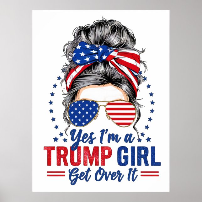 Affiche Oui, je suis une fille de Trump qui s'en remet (Devant)