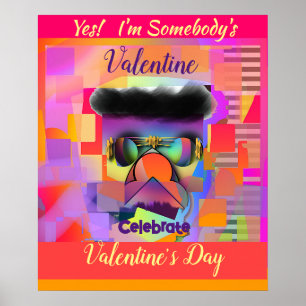 Affiche Oui! Je suis Valentine de quelqu'un