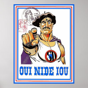Affiche Oui nide Iou