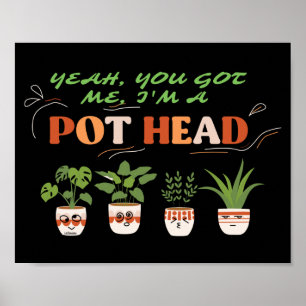 Affiche OUI, TU M'AS EU, JE SUIS UN PLONGEUR POTHEAD drôle