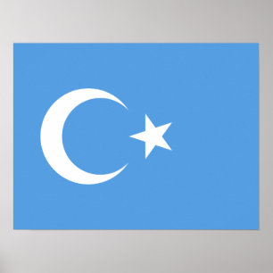 Affiche Ouïghour/Turkestan oriental