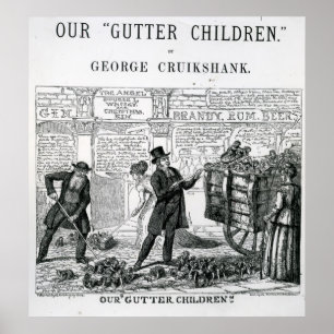 Affiche Our Gutter Children, 1869
