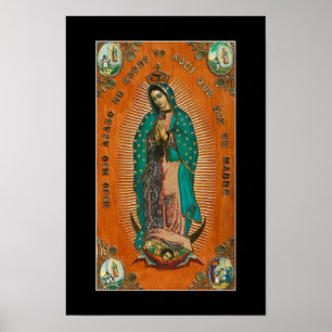 AFFICHE OUR LADY OF GUADALUPE