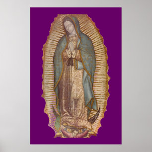 AFFICHE OUR LADY OF GUADALUPE
