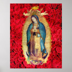 Affiche Our Lady of Guadalupe Virgen de Guadalupe # 103