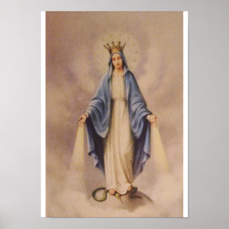 Affiche Our Lady Queen of Heaven