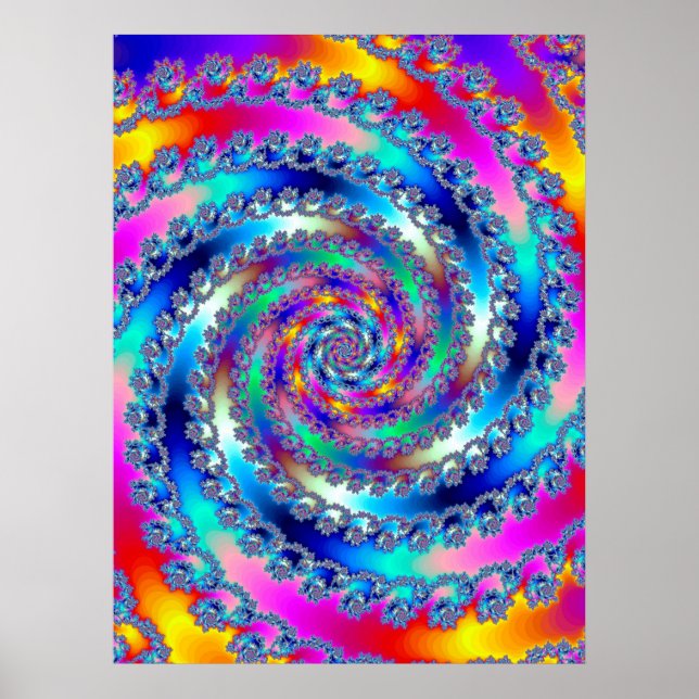 Affiche Ouragan Bleu I (Devant)