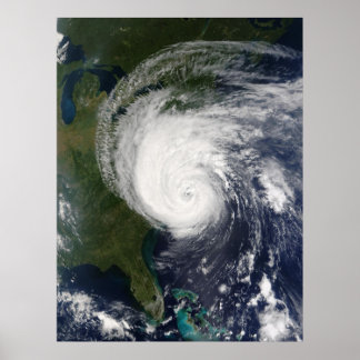 Affiche Ouragan Isabel 29x38