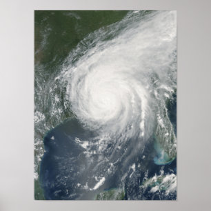 Affiche ouragan Katrina 2