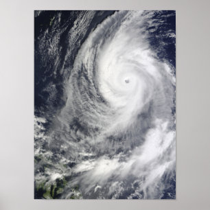 Affiche Ouragan Lupit 2