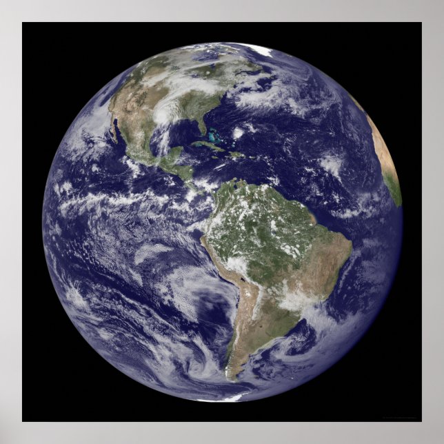 Affiche Ouragan Terre Ike 52x52 (40x40) (Devant)