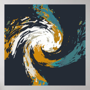 Affiche Ouragan Twirl