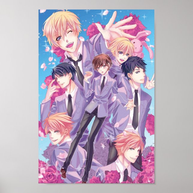 Affiche Ouran High School Host Club (Devant)