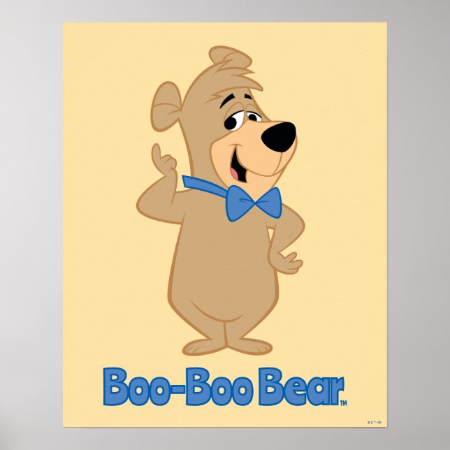 Affiche Ours Boo-Boo Précocieux (Devant)