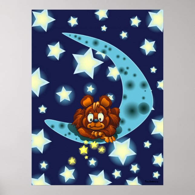 Affiche Ours de lune (Devant)