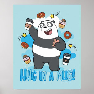 Affiche Ours de Panda - Enferré dans une Mug !