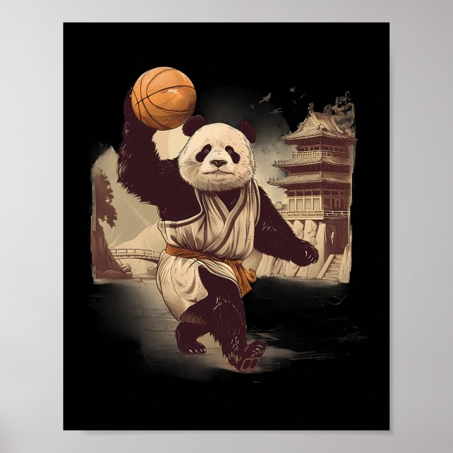 Affiche Ours d'esquisse Temple d'oeuvre Dessin (Devant)