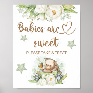 Affiche Ours en peluche bébé ours bébé Les bébés sont doux