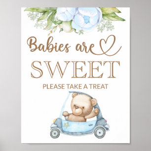 Affiche Ours en peluche bébé ours bébé Les bébés sont doux