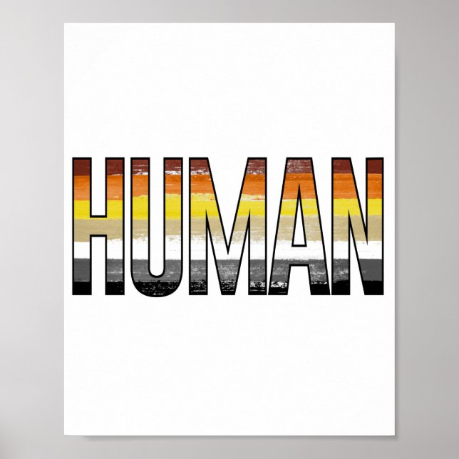 Affiche Ours Humain (Devant)