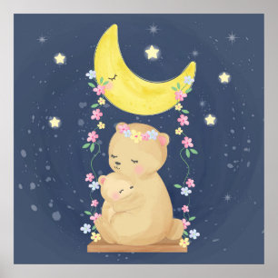 Affiche Ours mignons