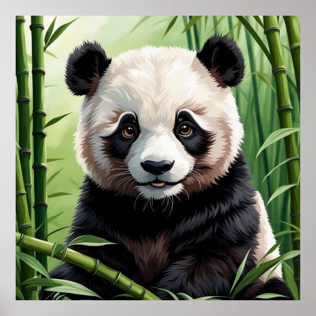Affiche Ours Panda (Devant)