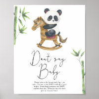 Ours Panda Ne dis pas bébé