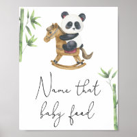 Ours panda - Nommez cette nourriture pour bébé